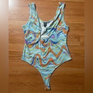 wild fable Swirl-Print One-Piece